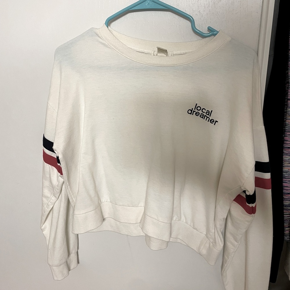 Forever 21 long sleeve white shirt